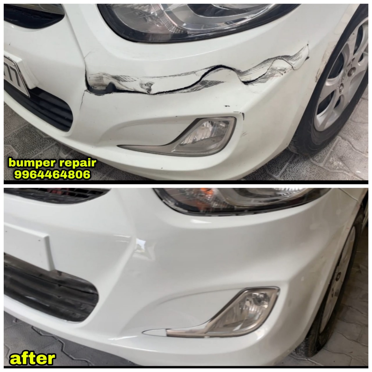 car bumper repair in bangalore